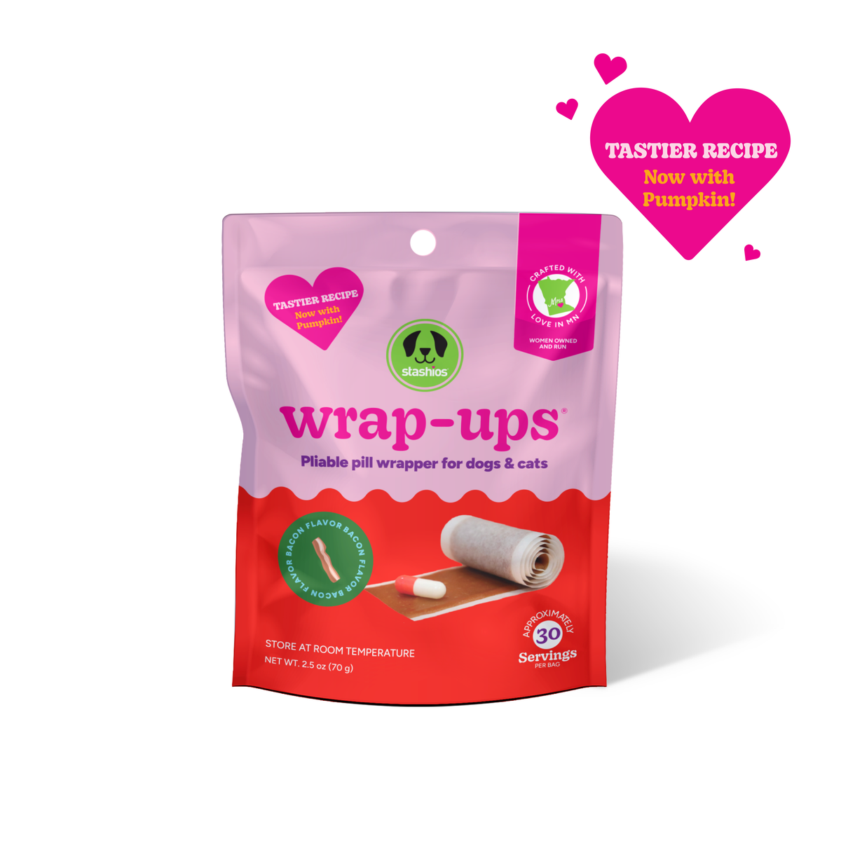 Wrap-Ups® Variety Box - 12 bags (3 bags of each flavor)