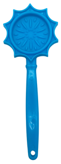 EStick Hand-Held Dog Enrichment Toy - Interactive Lick Stick | USA Made: Flower Lick Stick - Light Blue