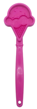 EStick Hand-Held Dog Enrichment Toy - Interactive Lick Stick | USA Made: Ice Cream Cone Lick Stick - Pink