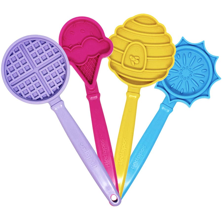 EStick Hand-Held Dog Enrichment Toy - Interactive Lick Stick | USA Made: Beehive Lick Stick - yellow