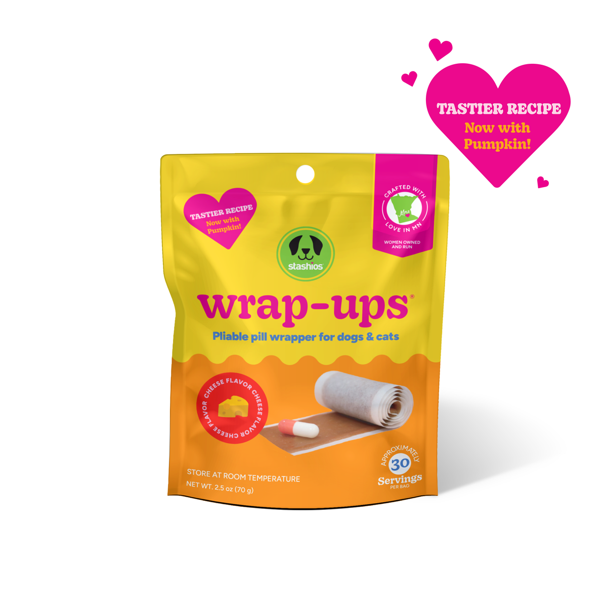 Wrap-Ups® Variety Box - 12 bags (3 bags of each flavor)