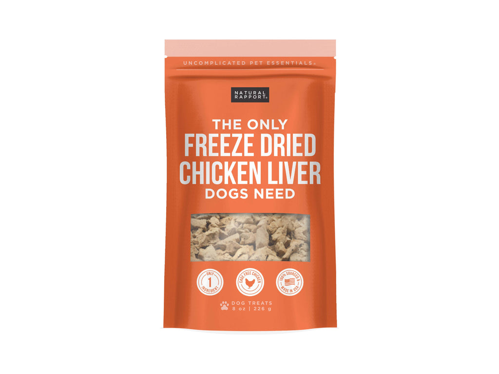 The Only Freeze Dried Chicken Liver Dogs Need: Sample Bag - Approx. 1 oz