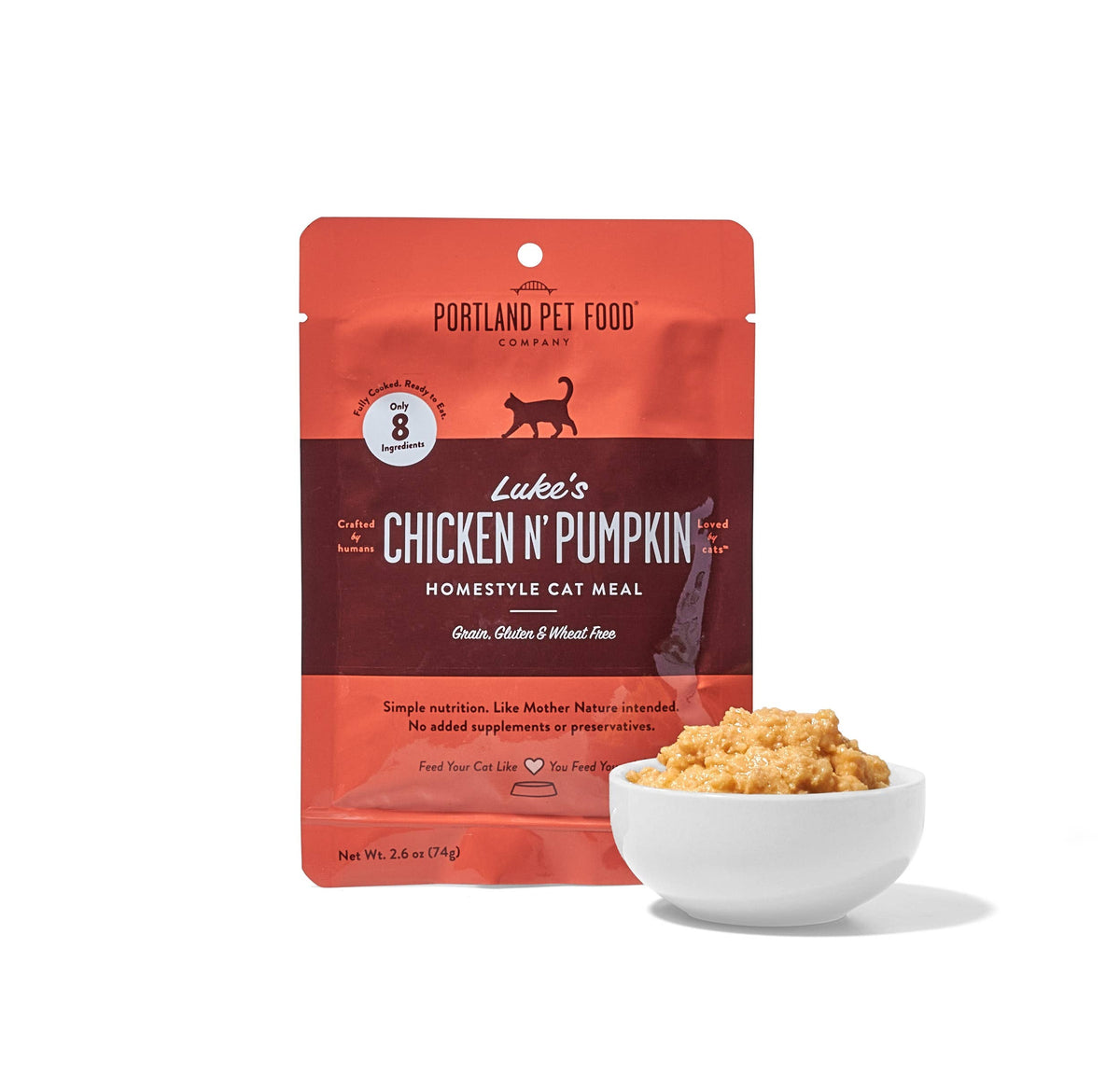Luke's Chicken N' Pumpkin Human Grade Fresh Wet Food