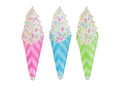 Multipet Ice Cream Cone TPR Dog Toy 2pk Assorted