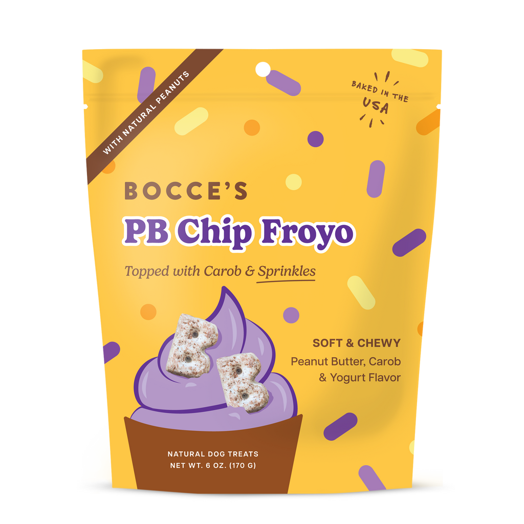 Bocce's Bakery PB Chip Froyo Soft & Chewy Dog Treats 6oz