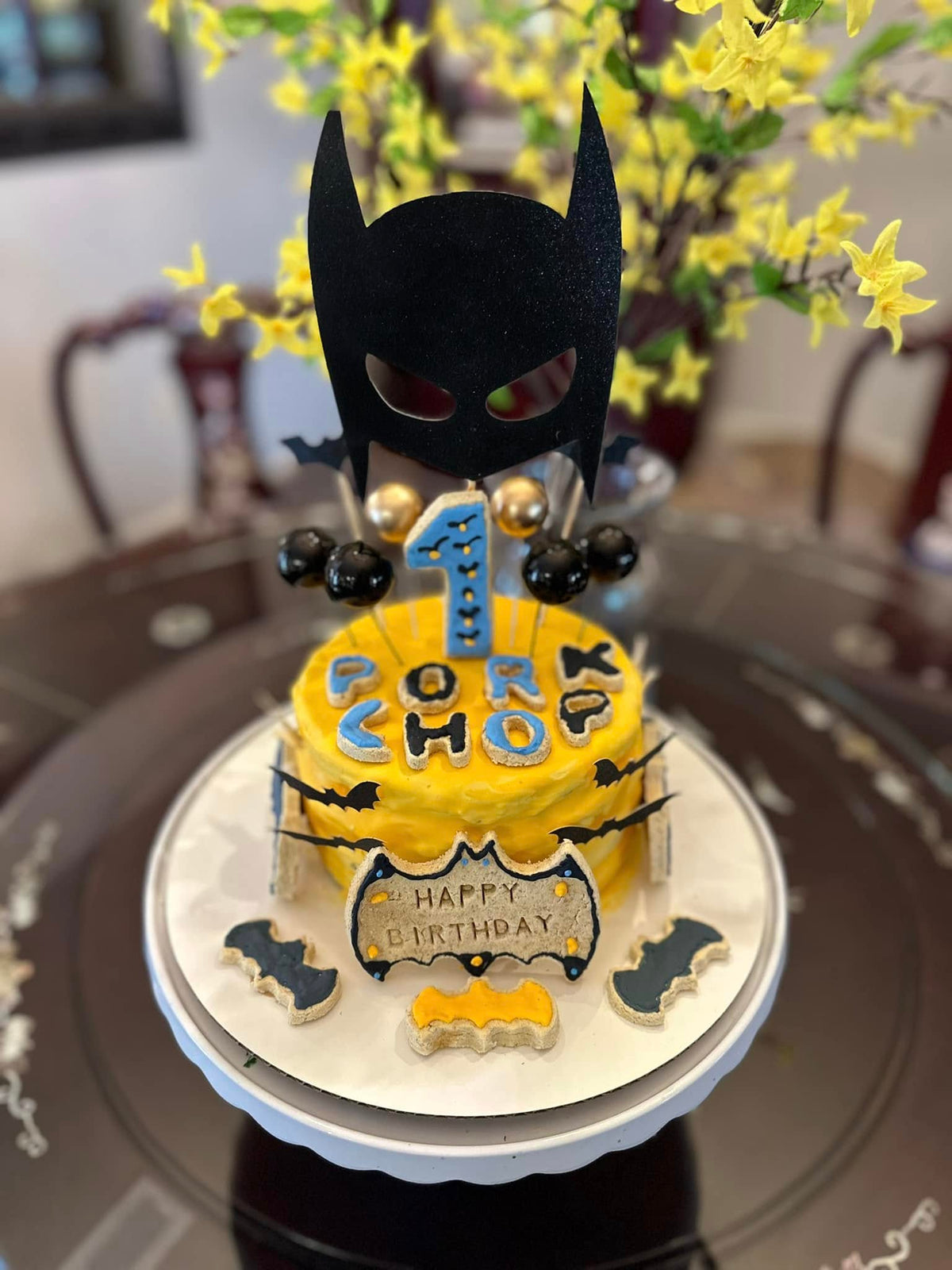 Custom cake from the Canine Kitchen