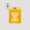 The Only Dehydrated Beef Heart Jerky Dogs Need: Sample Bag - Approx. 1 oz