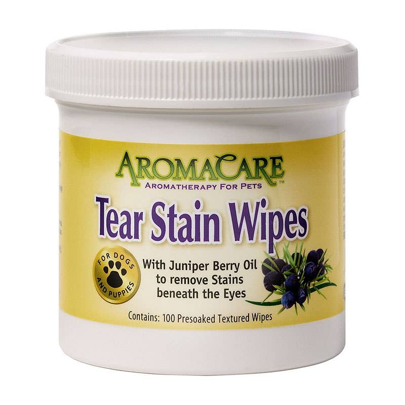 AromaCare by PPP Tear Stain Remover Wipes, 100 Count