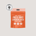 The Only Freeze Dried Chicken Liver Dogs Need: Sample Bag - Approx. 1 oz