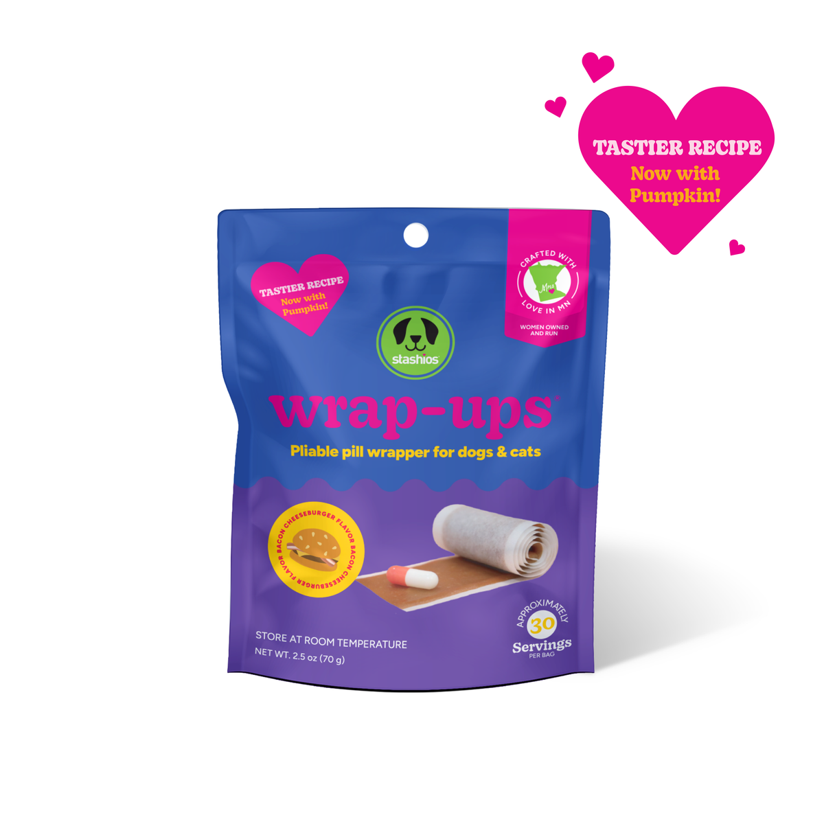 Wrap-Ups® Variety Box - 12 bags (3 bags of each flavor)